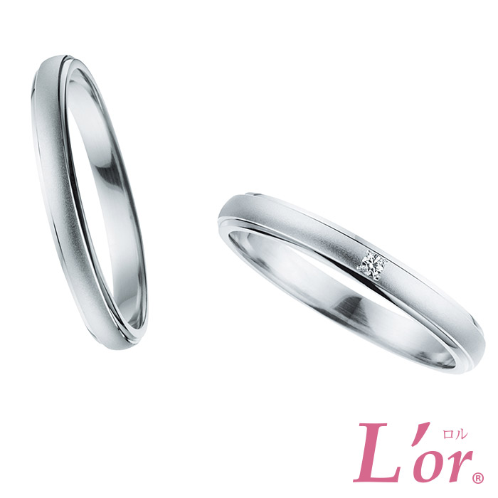 ロルの結婚指輪　LPP027　L027D